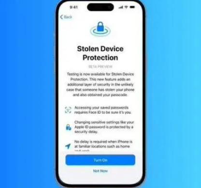 常州苹果授权维修店分享被盗设备保护功能开启方法 