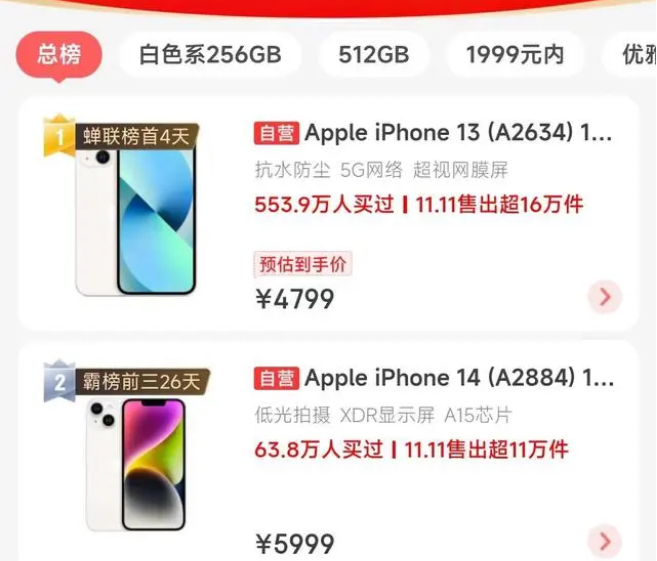 常州苹果14维修分享iPhone14配置不如同价位的安卓还能大卖 
