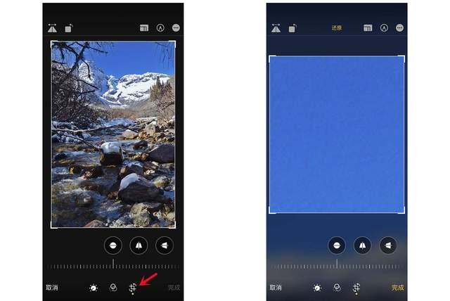 常州苹果手机维修分享iPhone手机如何使用裁剪功能隐藏照片 