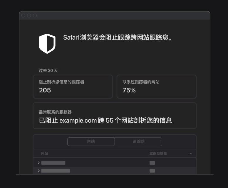 常州苹果手机维修分享如何在 Safari 浏览器中查看和打开隐私报告 